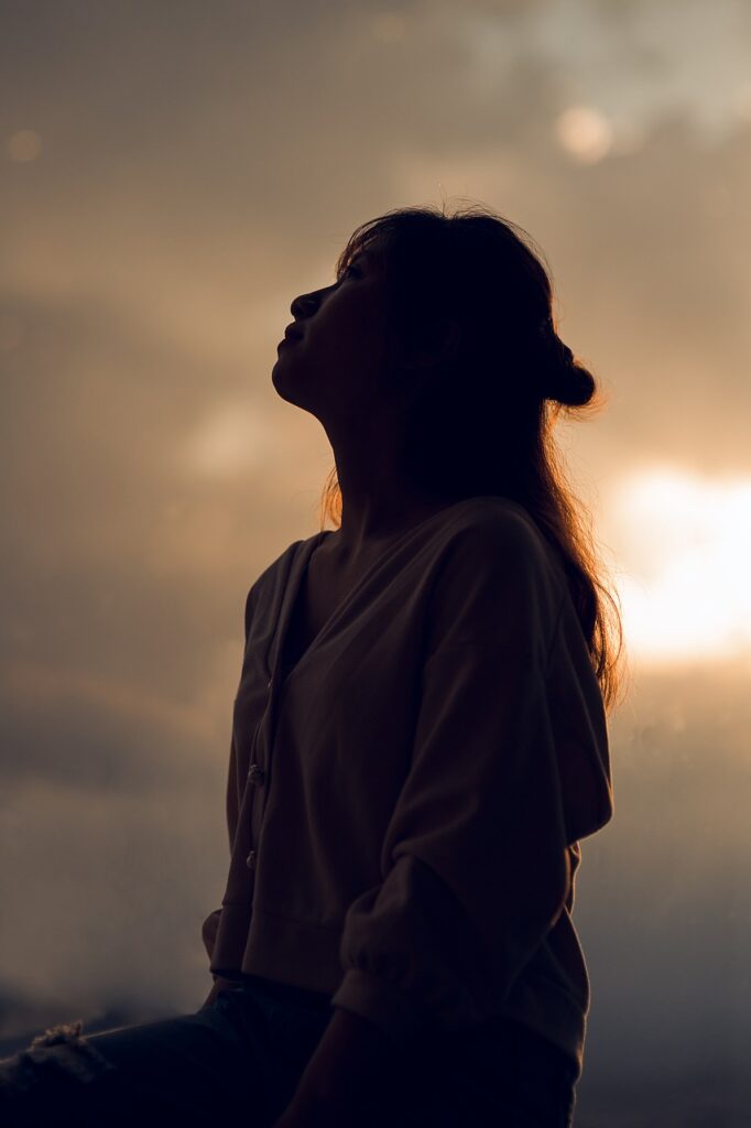 girl, lonely, sunset, sad, nature, loneliness, sadness, woman, female, sad girl, young woman, lady, dusk, portrait